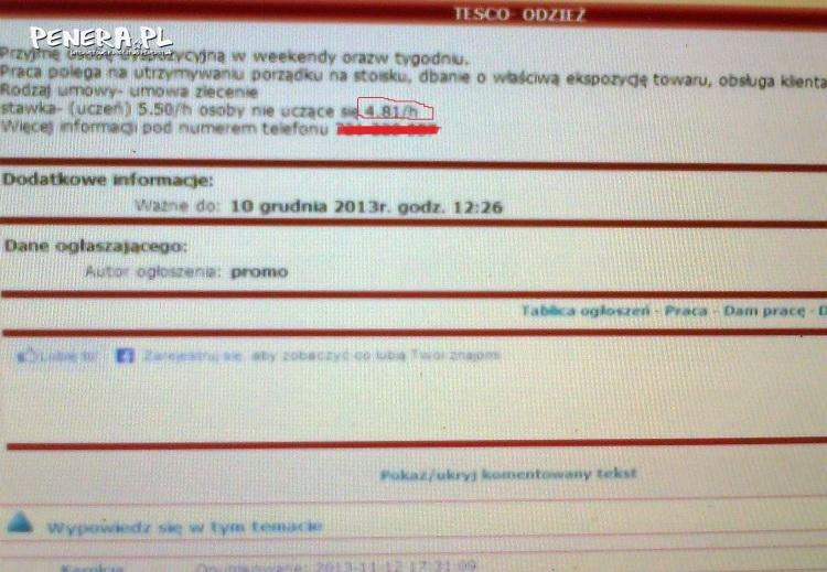 Praca w Tesco się opłaca Praca w Tesco się opłaca