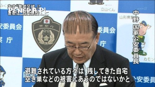 Grzywka z tyłu na przód Grzywka z tyłu na przód