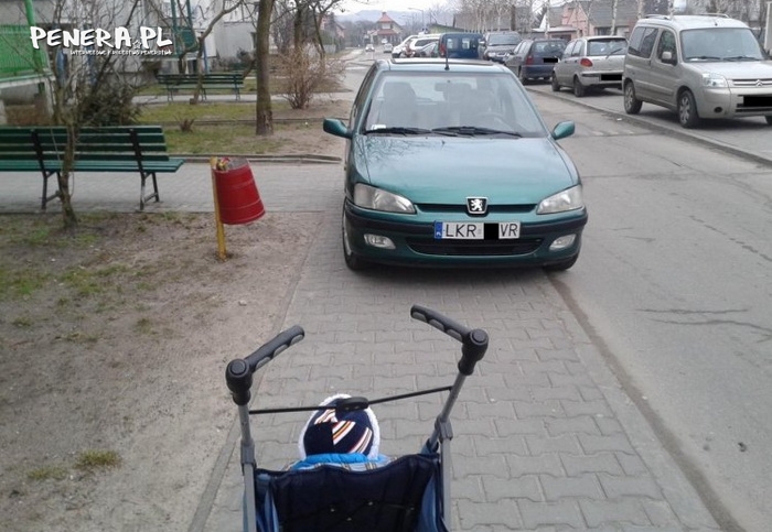 Parkowanie idioty Parkowanie idioty