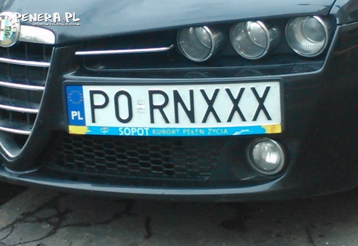 Ciekawa poznańska rejestracja Ciekawa poznańska rejestracja