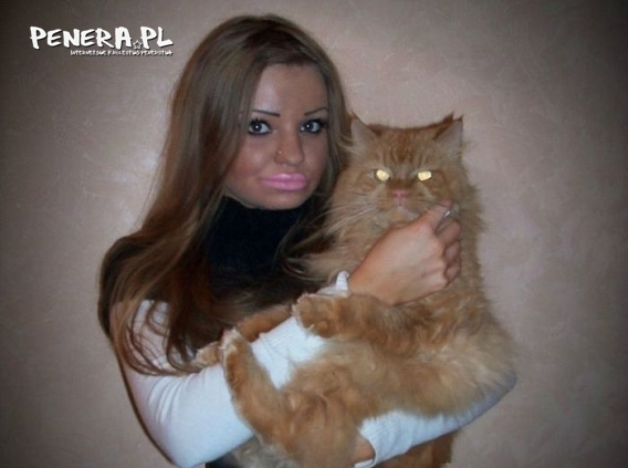 Glonojad z kotem Glonojad z kotem