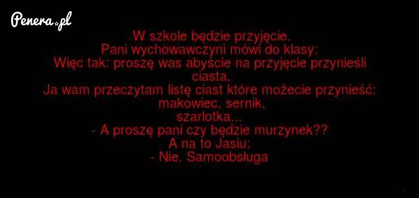 A będzie murzynek?