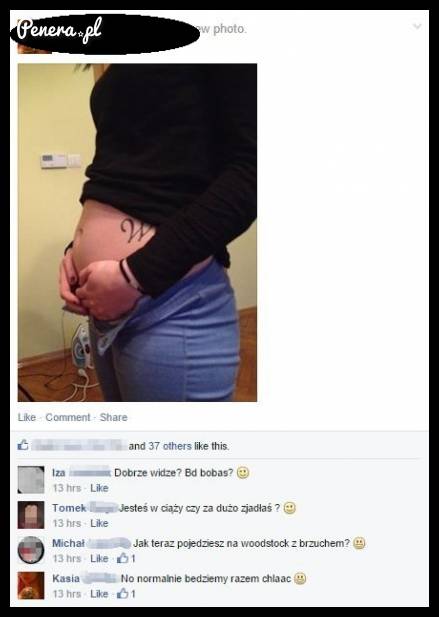 Co tam że w ciąży i tak chlać będzie