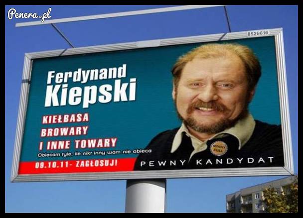 Ferdynant Kiepski na prezydenta