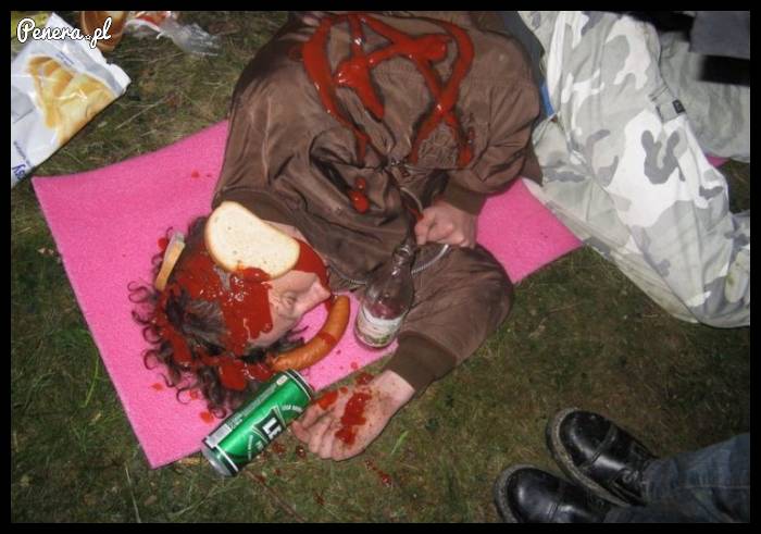 Gdy imprezujesz z kumplami sku*wysynami!