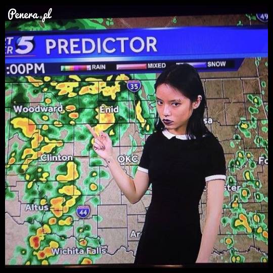 Gdy pogodynka ma te dni