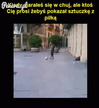 Kiedy jesteś ostro zjarany a ktoś prosi cię o pokazanie sztuczki