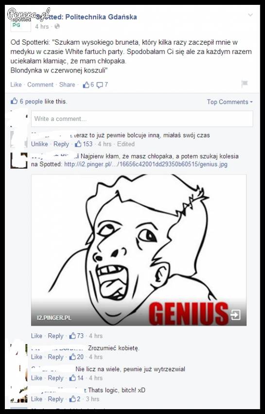 Kolejny przykład logiki kobiet