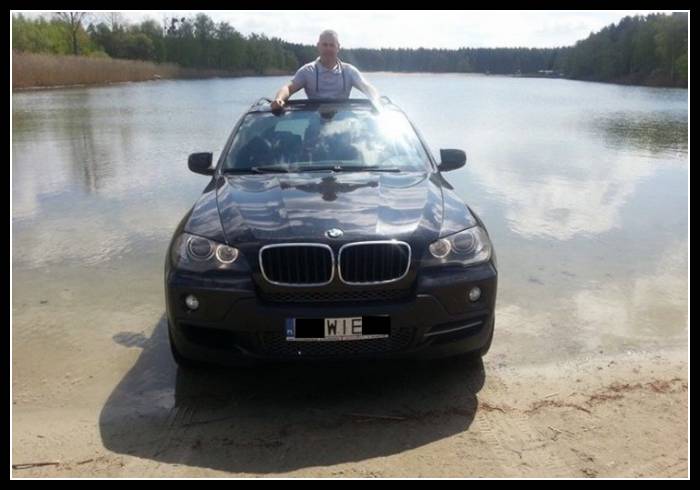 Lans w w jeziorze w BMW to podstawa ;)