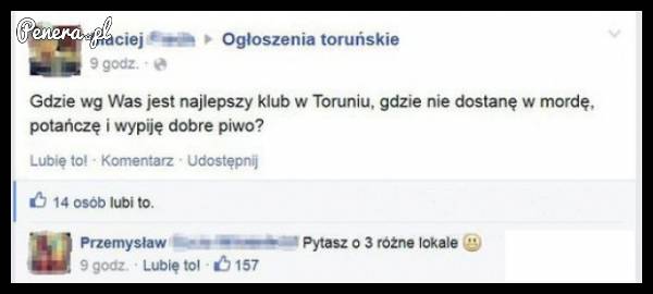 Najlepszy klub w Toruniu