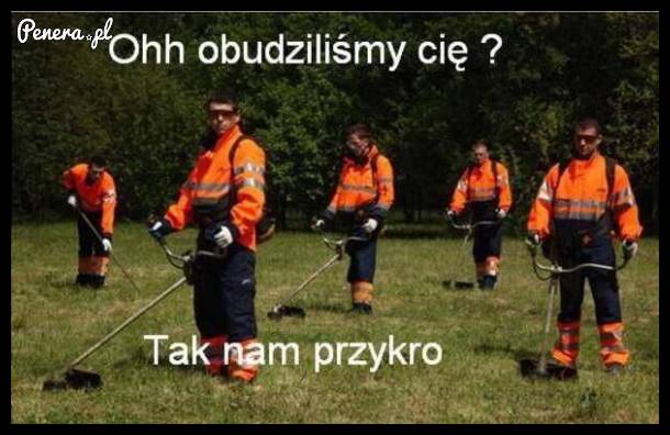 Och obudziliśmy Cię?