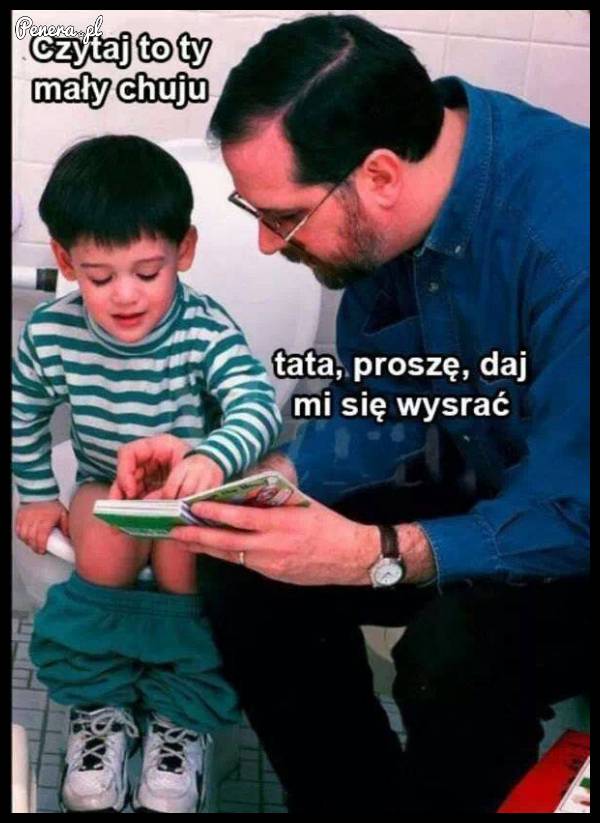 Przeszkadza biedakowi