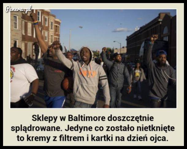 Sklepy kompletnie splądrowane