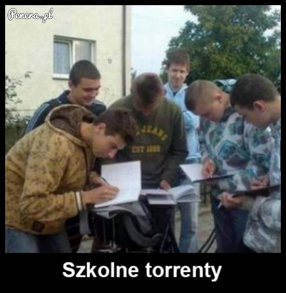 Szkolne torrenty
