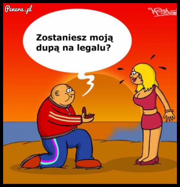 Tak wyglądają prawilne oświadczyny