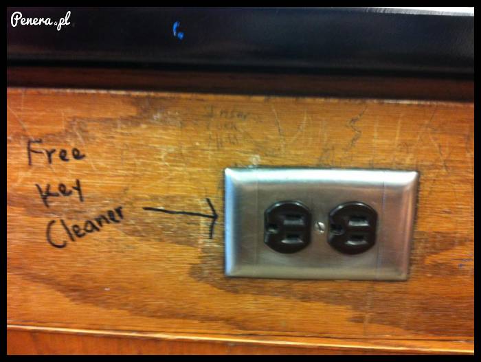 Urządzenie do czyszczenia kluczy