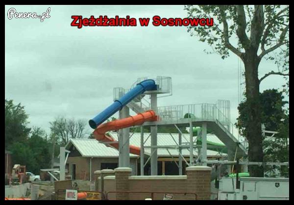 Zjeżdżalnia w Sosnowcu