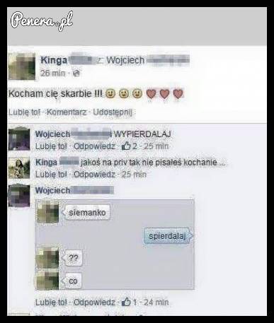 A ponoć na privie mówił co innego