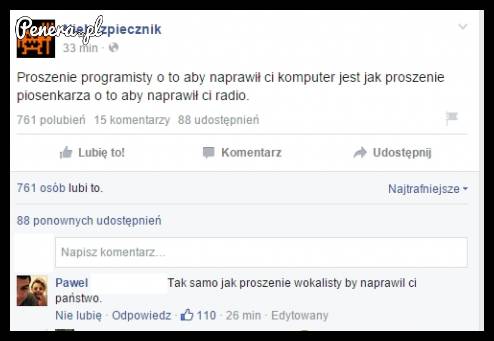 Co racja to racja :D