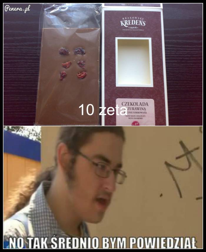 Czekolada z rodzynkami