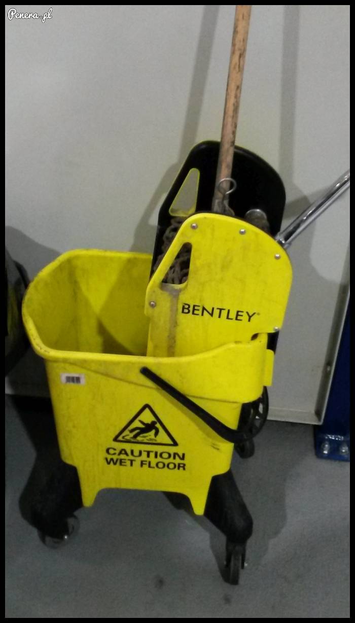 Ja w robocie jeżdżę Bentleyem