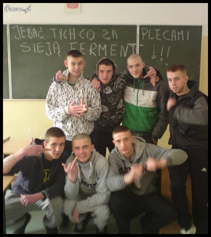 Jedyne prawilne chłopaki z gimby