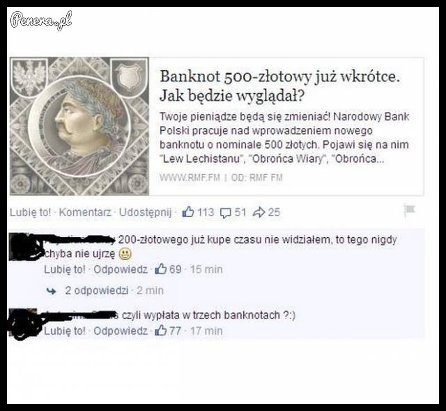 Mało kto w naszym kraju zobaczy ten banknot