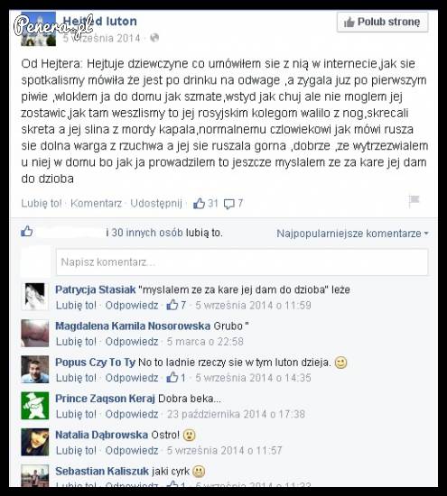 Pierwsza randka niezbyt udana