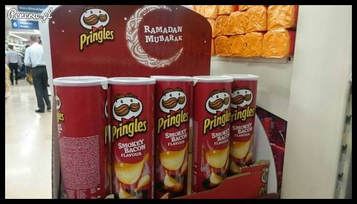 Pringlesy specjalnie przygotowane na Ramadan