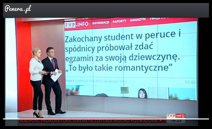 Romantyczny student w akcji