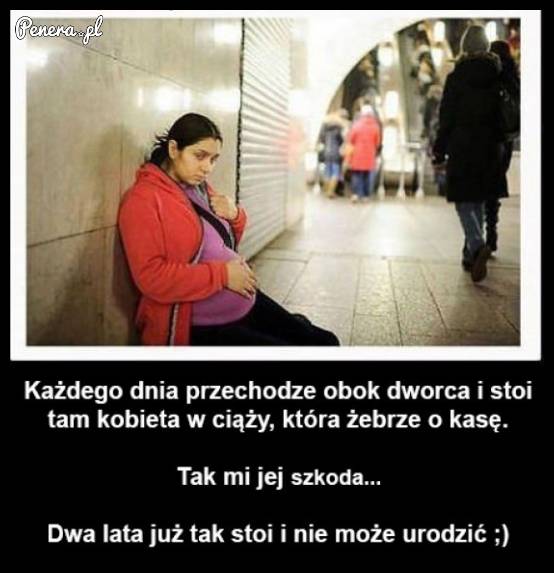 Tak się kombinuje na żebraniu