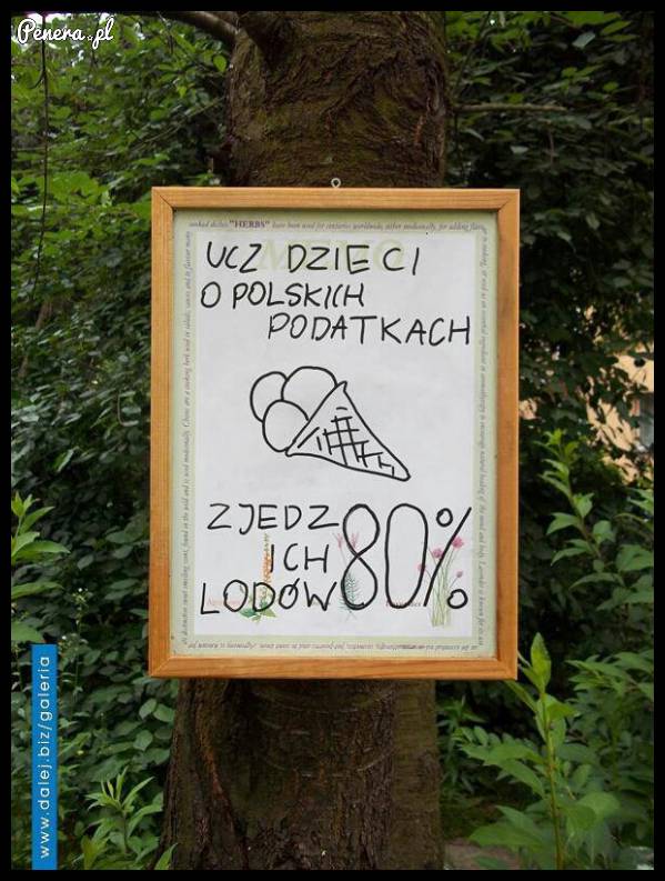 Ucz dzieci o polskich podatkach