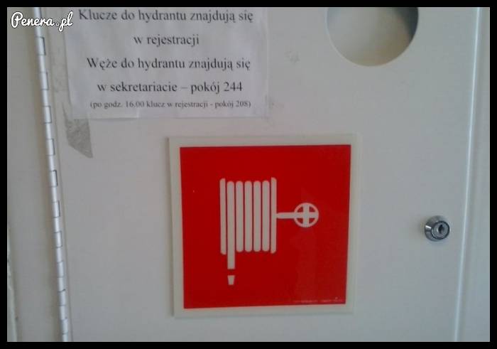 W razie pożaru lepiej uciekaj