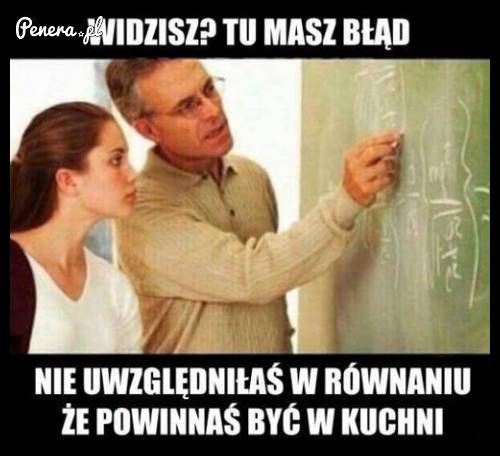 Widzisz tutaj błąd?