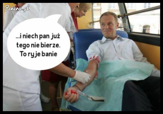 Donald przestań brać to gówno!