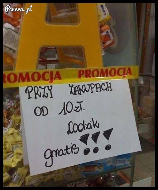 Jakby ktoś wiedział gdzie takie promocje to pisać :D