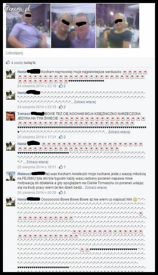 Jejku, jacy oni zakochani...