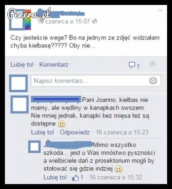 Ludzie vege to dopiero mają nierówno