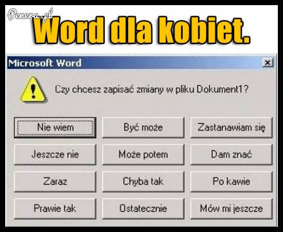 Microsoft Word dla kobiet
