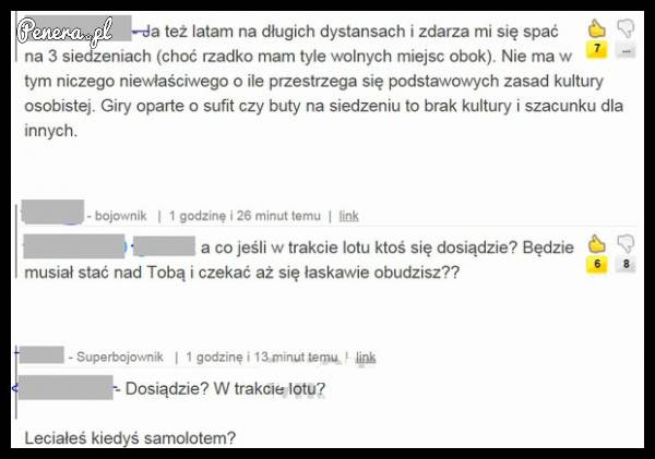 Nigdy nie leciał to nie wie