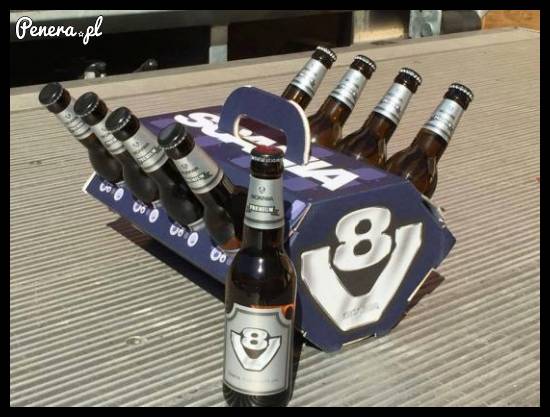 Piwko V8 - każdy facet by się skusił