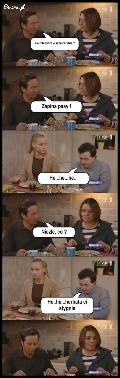 Rysiek opowiada dowcip ;)