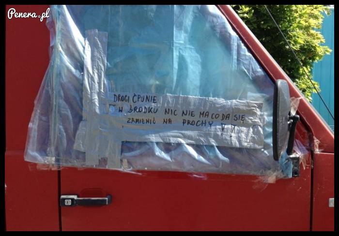 Samochodowe info dla ćpunka :D