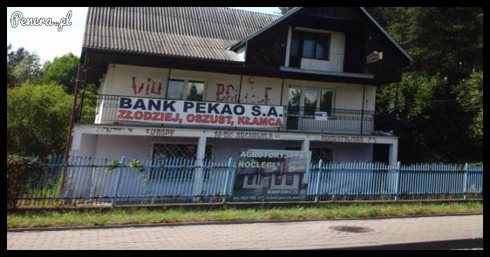 Słów kilka o pewnym banku