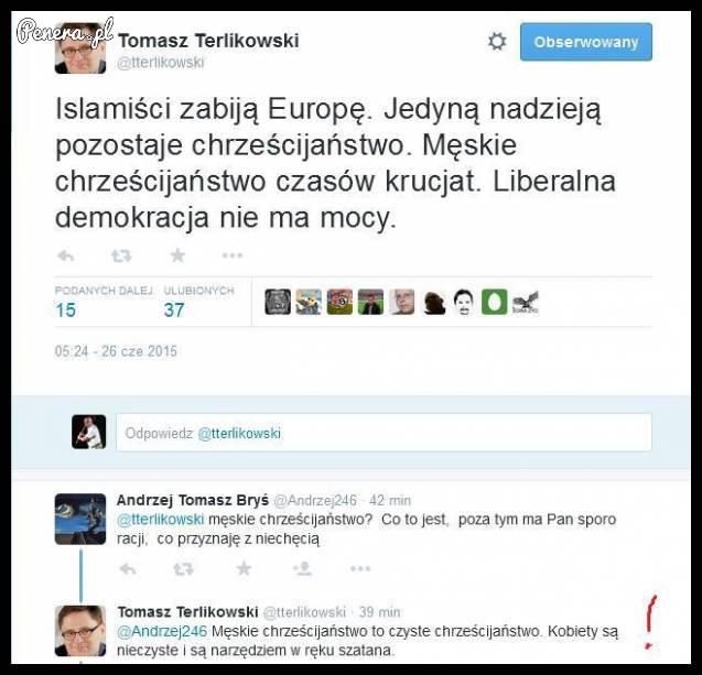 Terlikowski o męskim chrześcijaństwie