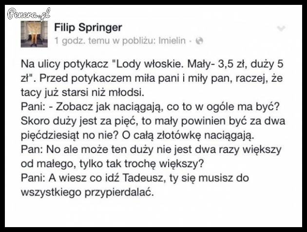 Typowa rozmowa z typową babką :D