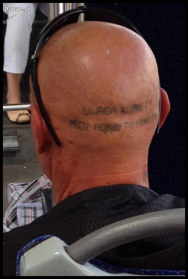 Uwaga kobiety! Ten pan ma ciekawe hobby :D