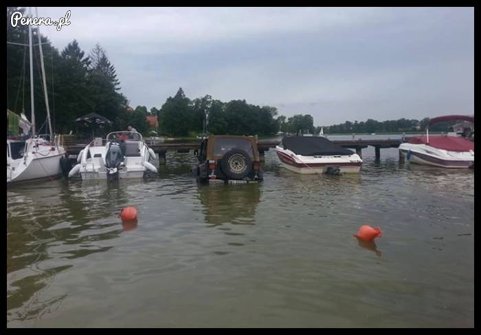 Warszawiak zawitał na Mazury