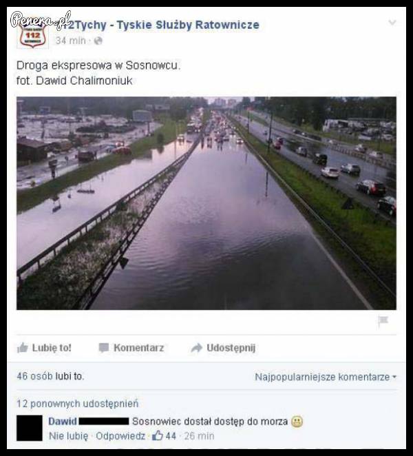 Żądali dostępu do morza to mają :D