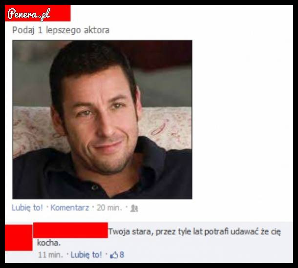 Znalazł lepszego aktora :D